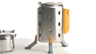 BioLite Camping Stove Charges Gadgets And Cooks Beans